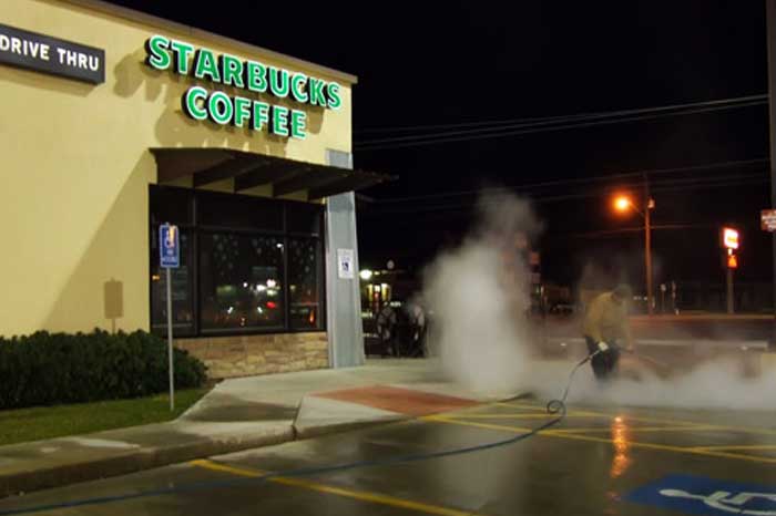 Drive Through Cleaning